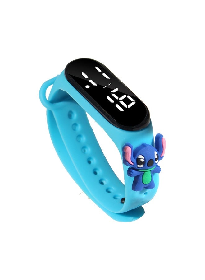 Free Air 6 Pcs Children's Cute Cartoon Waterproof Silicone Touch Watch - Image 5